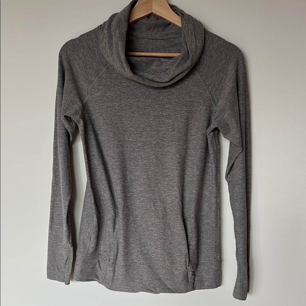 Lululemon | Gray Cowl Neck Women's Sweater